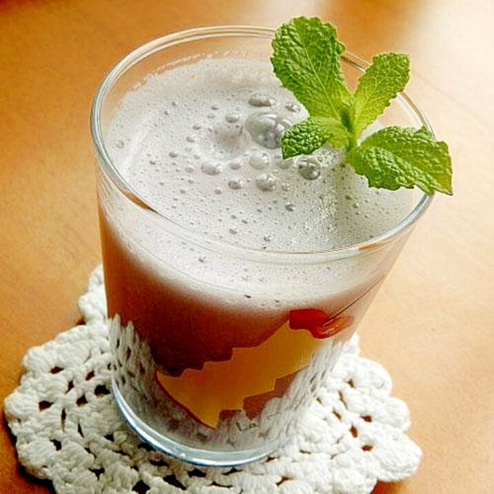 3分!?美味しい豆乳ドリンク♪(ブルーベリー他)